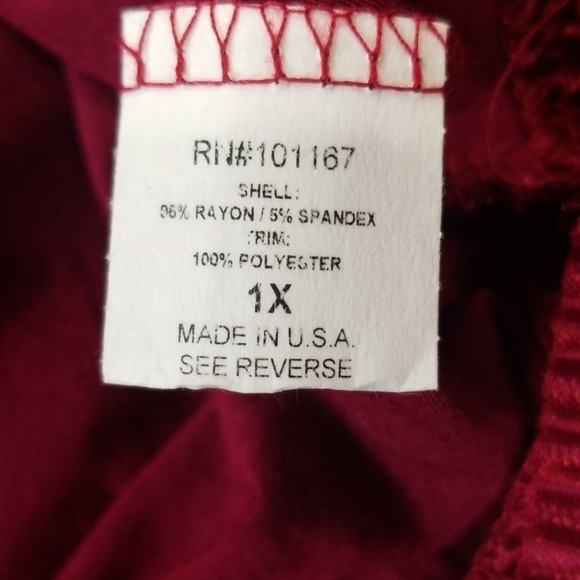 Pebble & Stone Peplum Blouse - Picture 7 of 7